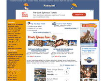 Tablet Screenshot of kusadasi.com